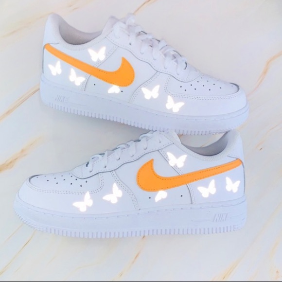 Butterfly Custom Air Force 1’s - Picture 5 of 9